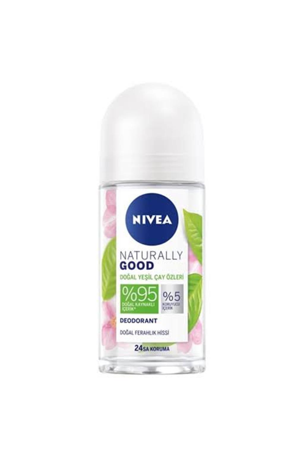 Nivea Women Naturally Doğal Yeşil Çaylı 50 Ml Roll-on