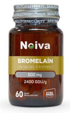 Noiva Bromelain 500 mg 60 Kapsül