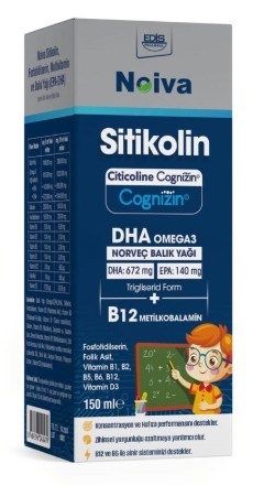 Noiva Sitikolin Omega-3 Sıvı 150 ml