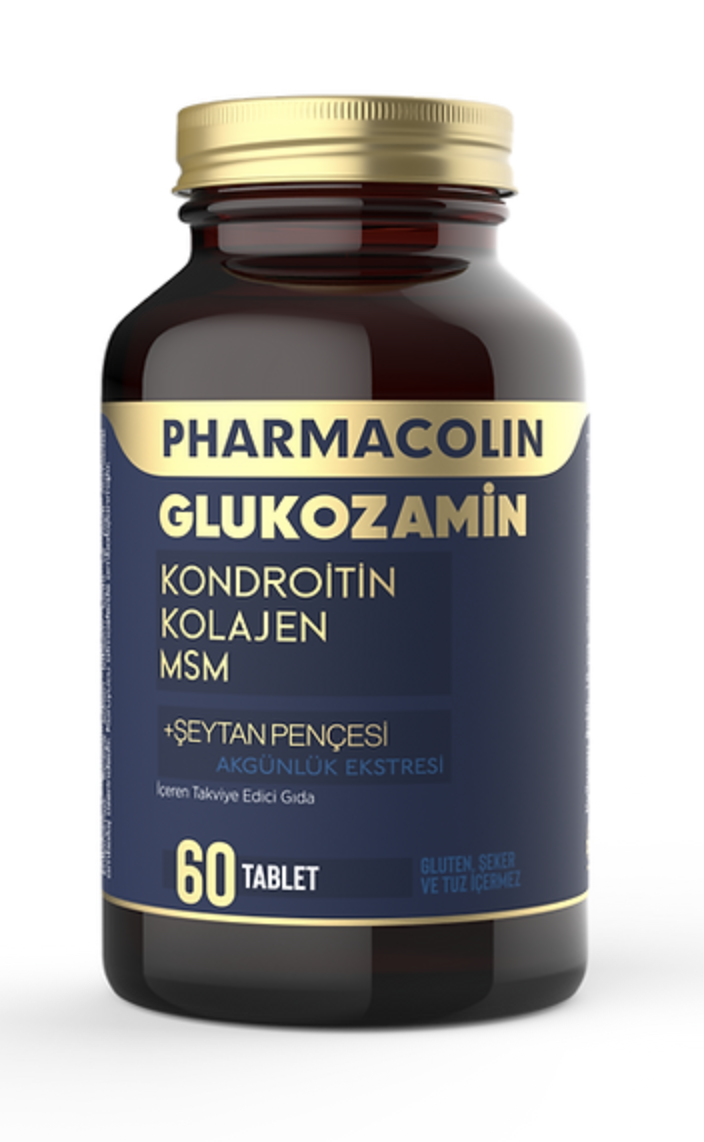 Novacolin Glukozamin Kondroitin Kolajen MSM 60 Tablet