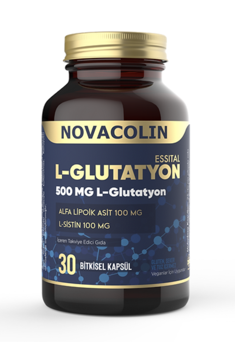 Novacolin L-Glutatyon 500mg 30 Kapsül