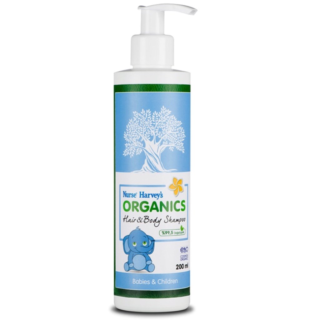NURSE HARVEY'S ORGANİCS HAİR&BODY SHAMPOO 200ML