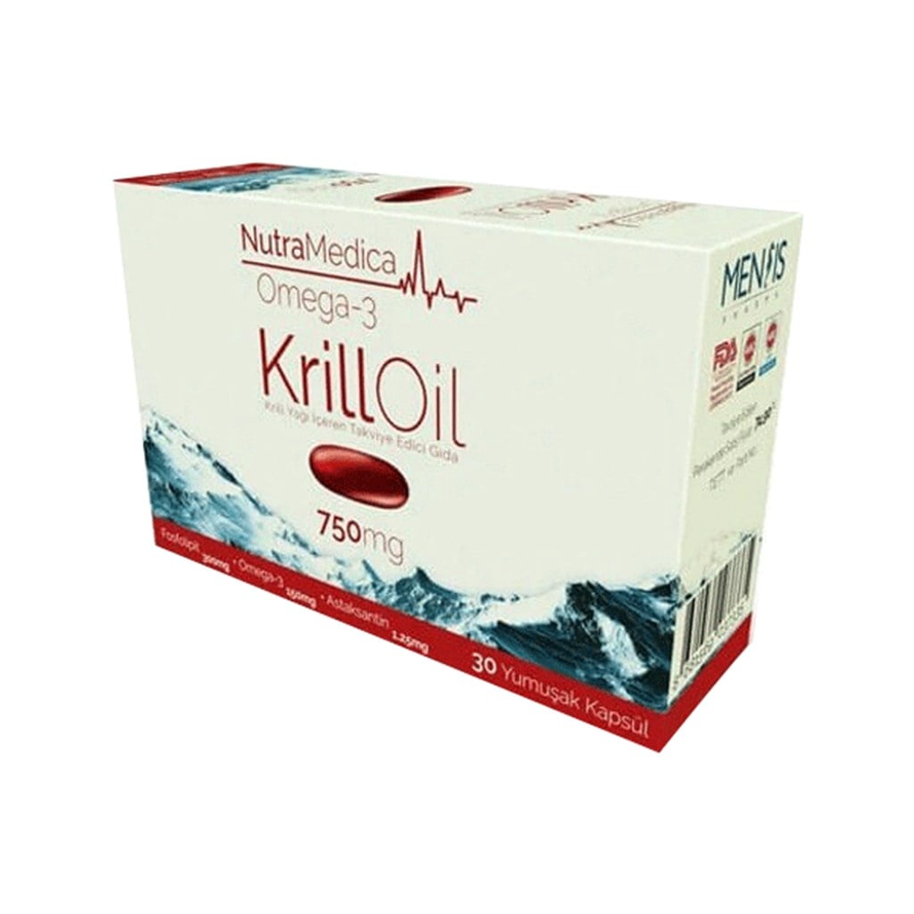 Nutramedica Omega 3 Krill Oil 750 mg 30 Kapsül
