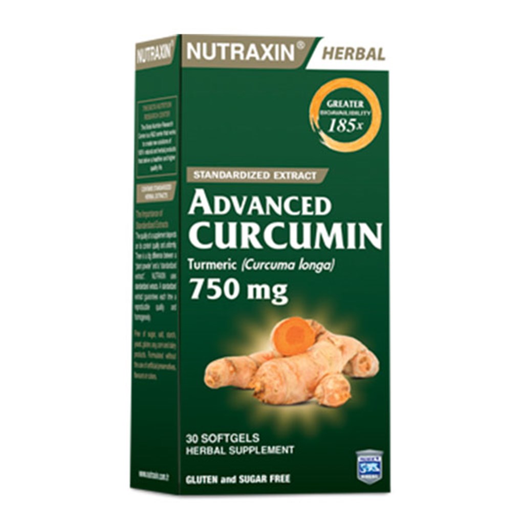 Nutraxin Advanced Curcumin 750mg 30 Softgel