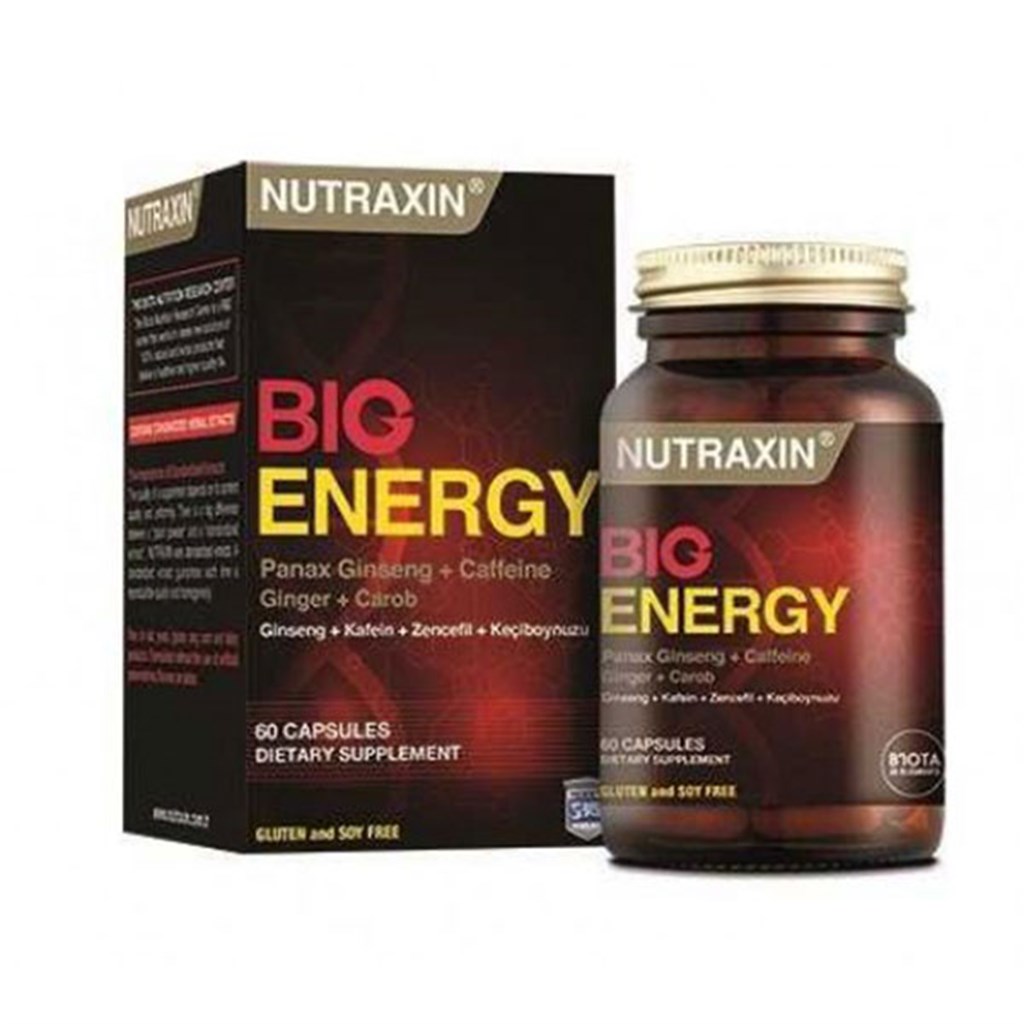 Nutraxin Big Energy 60 Kapsül