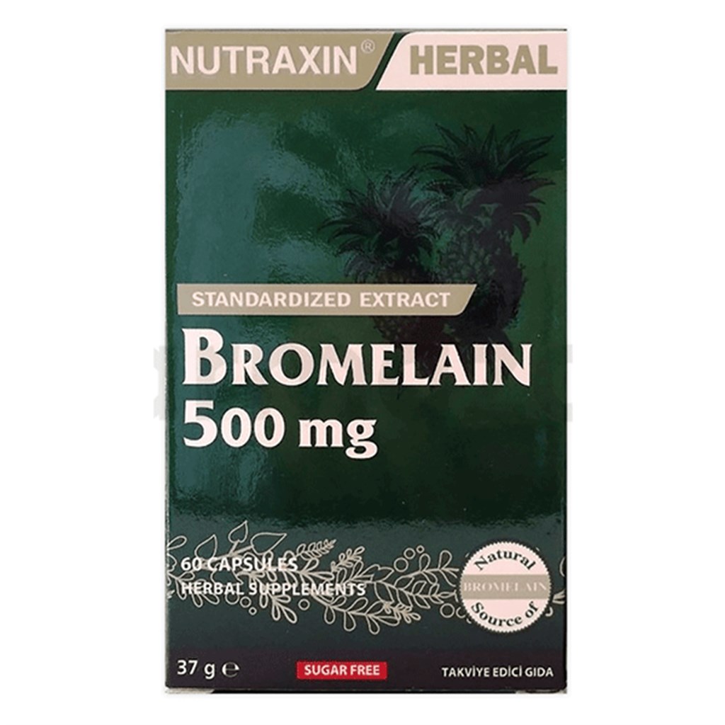 Nutraxin Bromelain 60 Kapsül