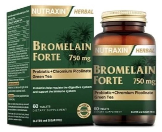 Nutraxin Bromelain Forte 60 Tablet