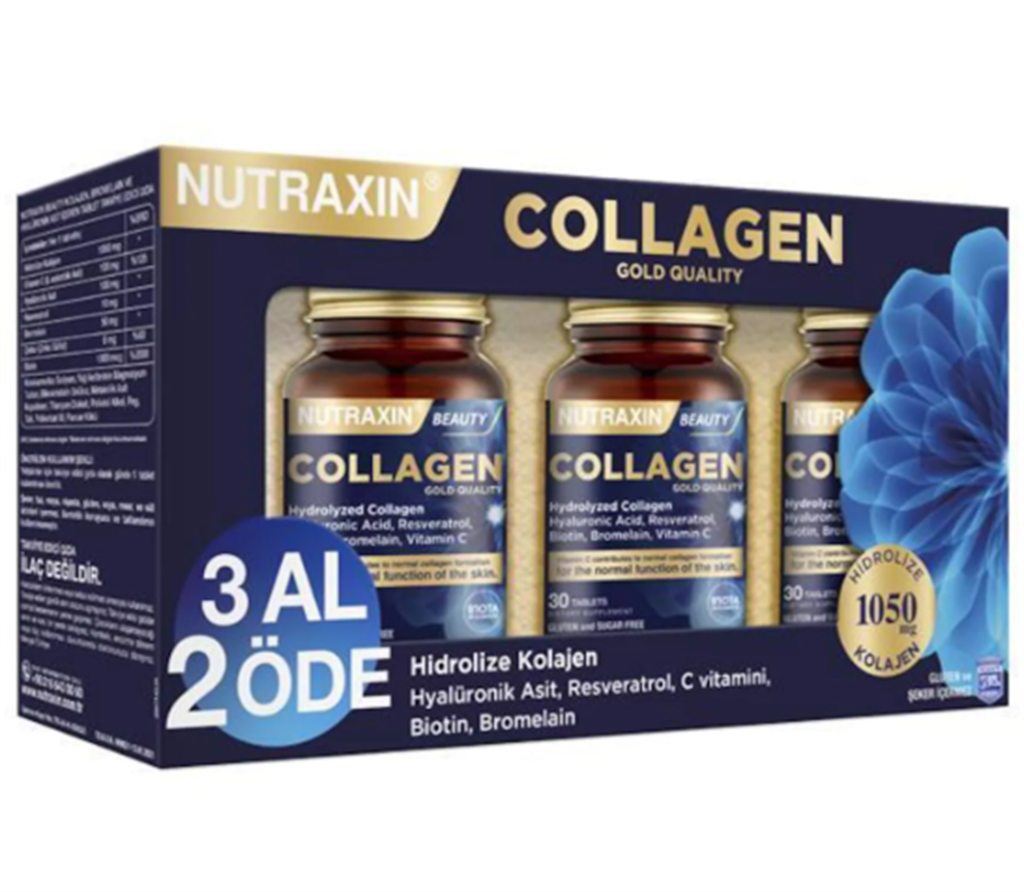 Nutraxın Collagen 30 Tablet 3Al 2Öde