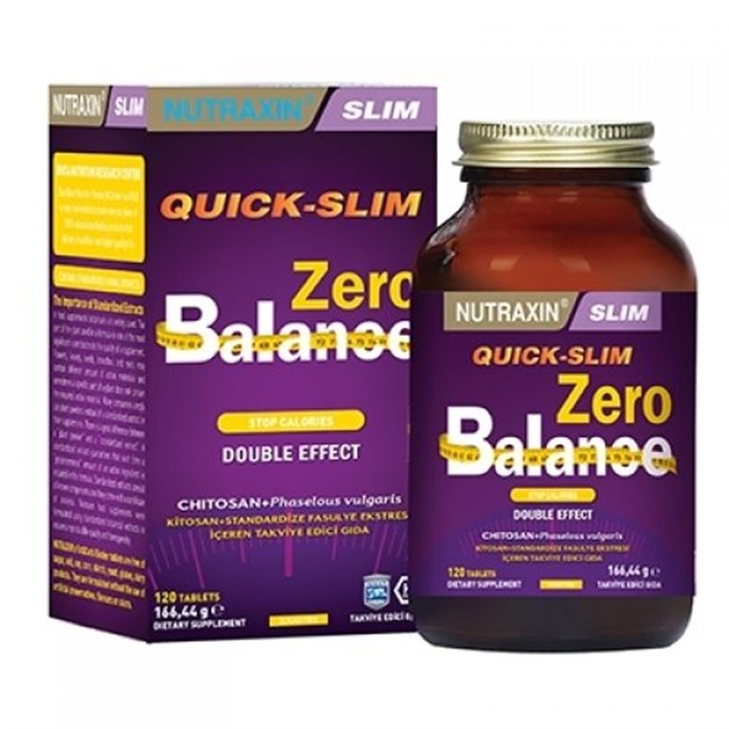 Nutraxin Quick-Slim Zero Balance 120 Tablet