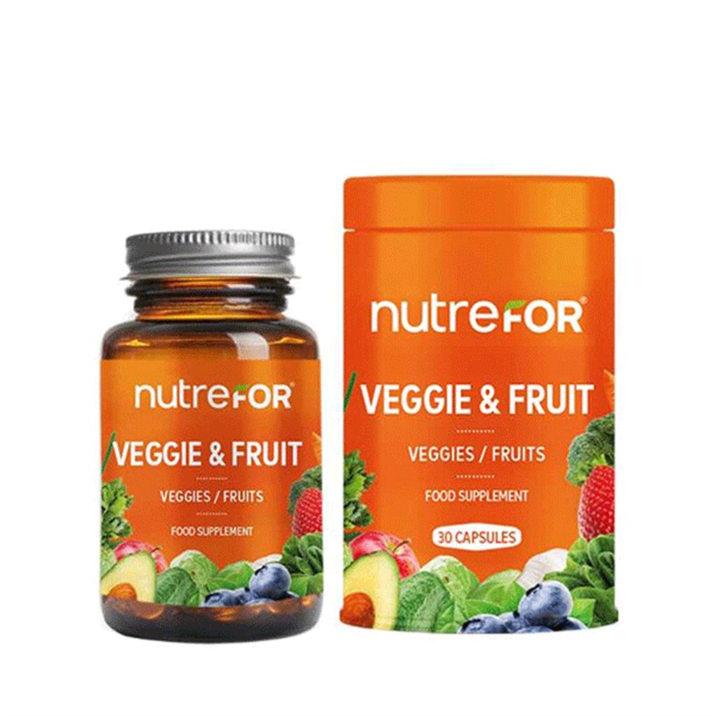 Nutrefor Veggie & Fruit 30 Kapsül 