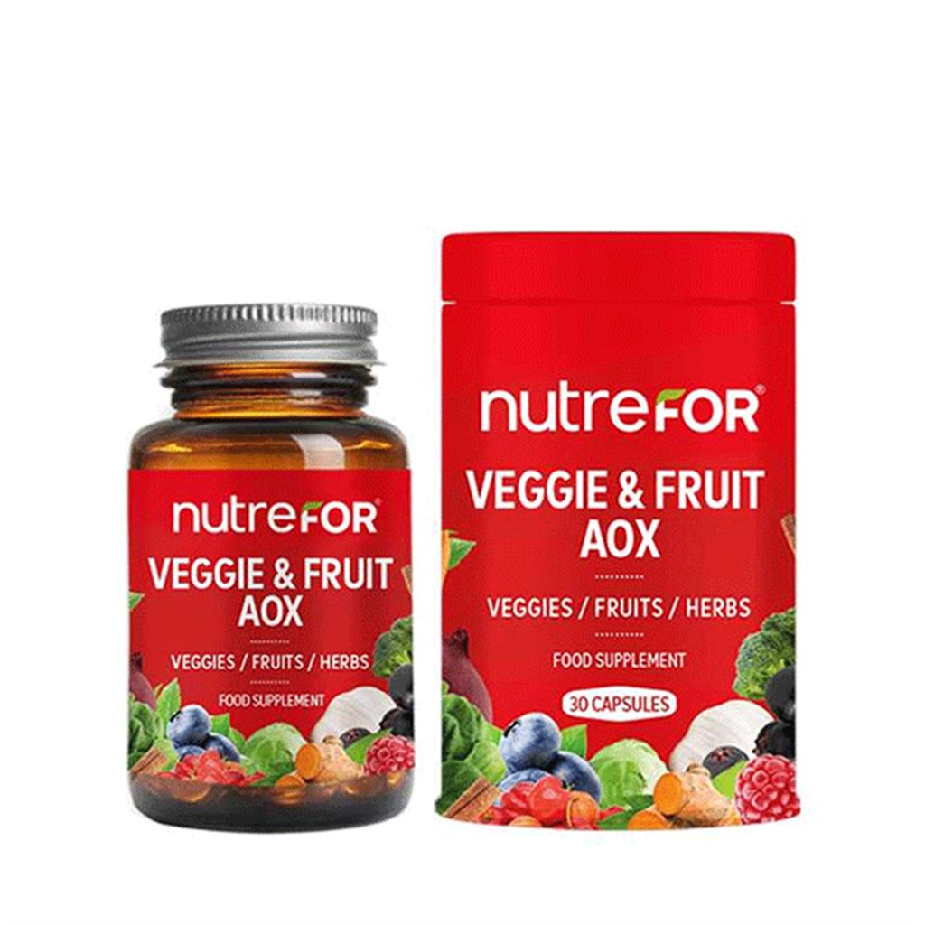 Nutrefor Veggie & Fruit Aox 30 Kapsül