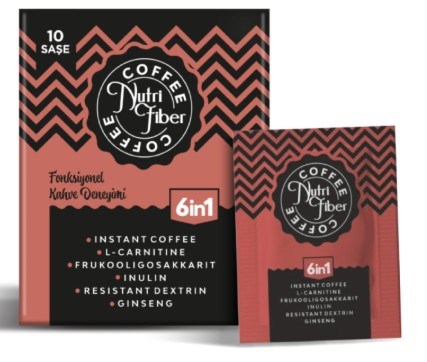 Nutri Fiber Coffee 6 in 1 Fonksiyonel Kahve 10 Saşe