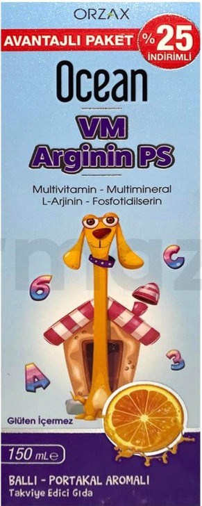 Ocean Arginin PS 150 ml - Avantajlı Paket %25 İndirimli