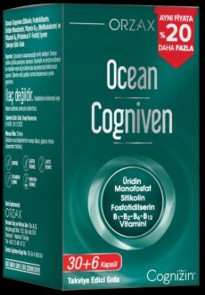 Ocean Cogniven 30+6 Kapsül - %20 Daha Fazla