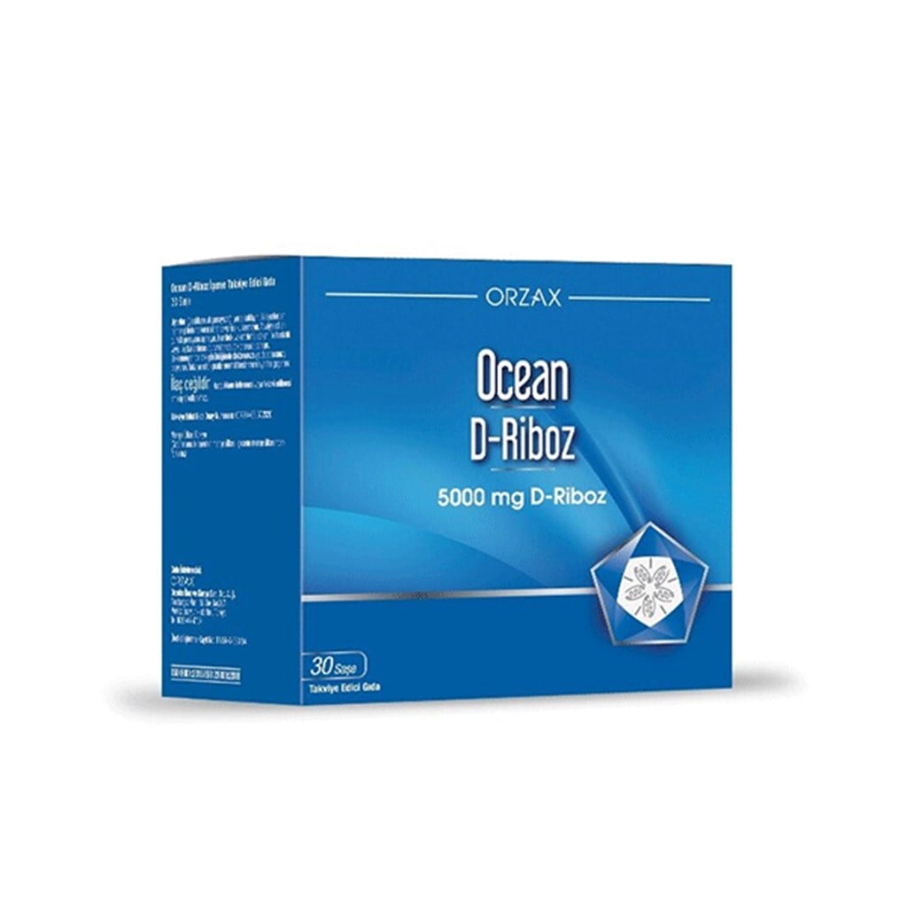 Ocean D-Riboz 5000mg 30 Şase Takviye Edici Gıda
