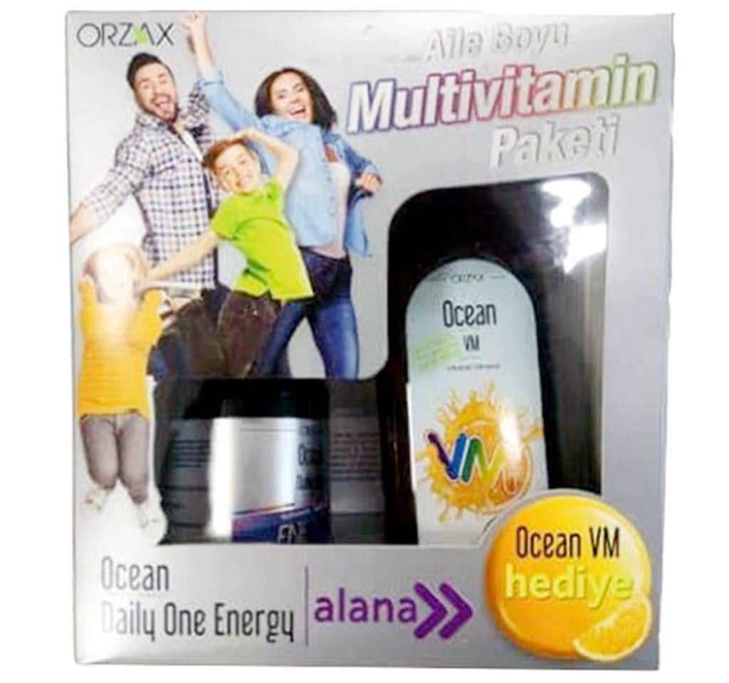 Ocean Daily One Energy 30 Tablet + Ocean VM Şurup 150 ml Hediyeli