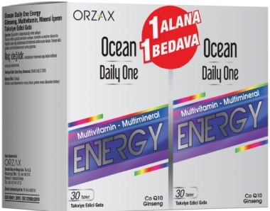 Ocean Daily One Energy 30 Tablet - 1 Alana 1 Bedava