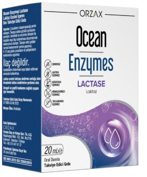 Ocean Enzymes Lactase Damla 20 ml