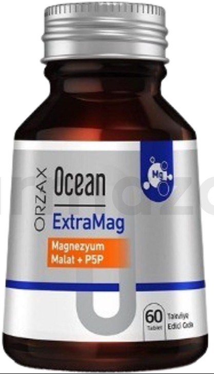 Ocean Extramag Magnezyum Malat 60 Tablet