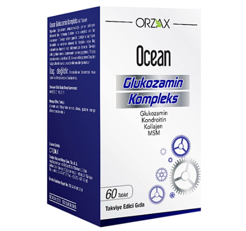 Ocean Glukozamin Kompleks 60 Tablet