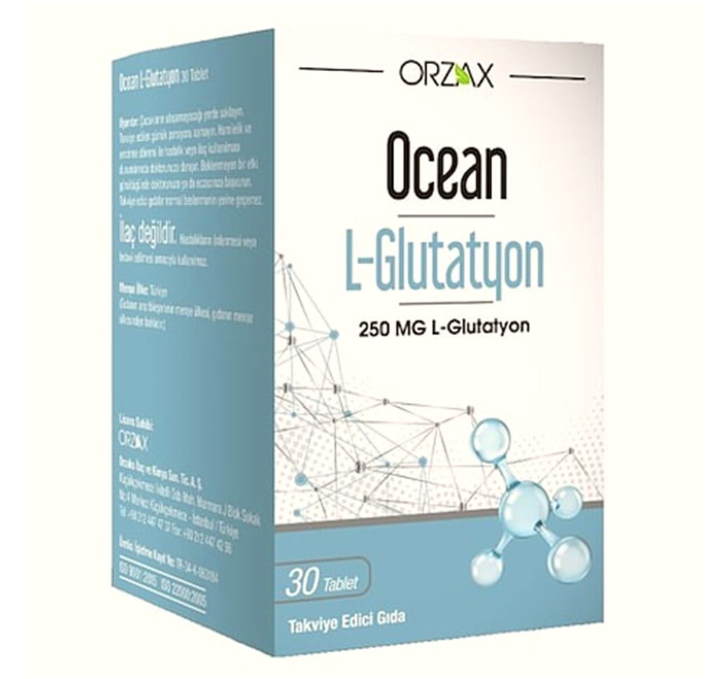 Ocean L-Glutatyon 250mg 30 Tablet