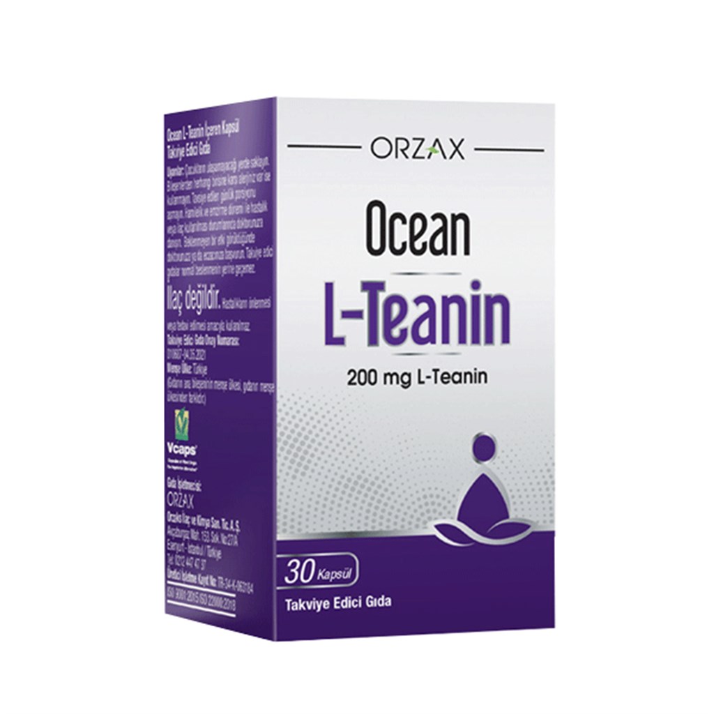 Ocean L-Teanin 200 mg 30 Kapsül