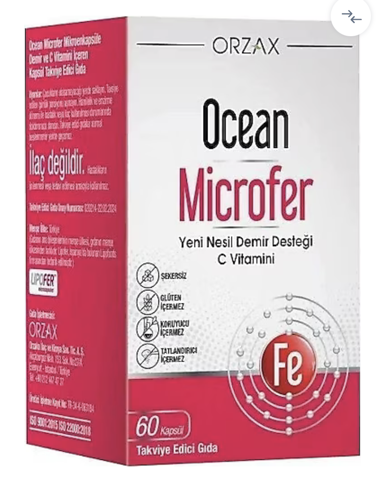 Ocean Microfer 60 Kapsül