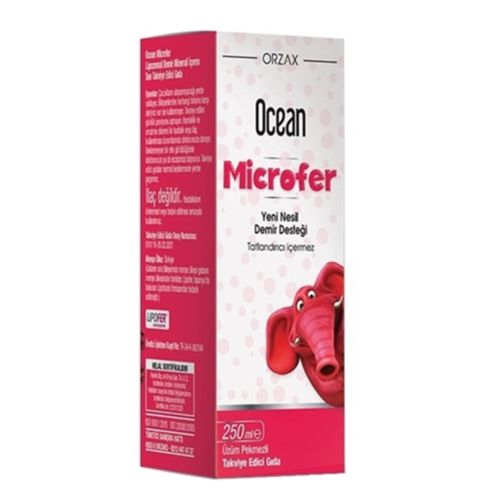 Ocean Microfer Şurup 250 ml