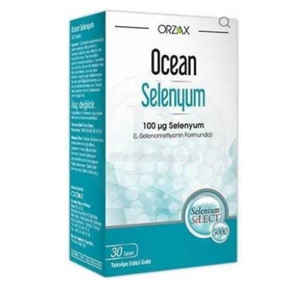 Ocean Selenyum 100 mcg 30 Tablet