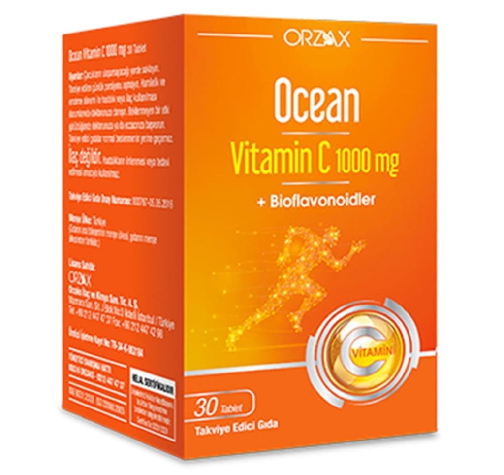 Ocean Vitamin C 1000 mg 30 Tablet