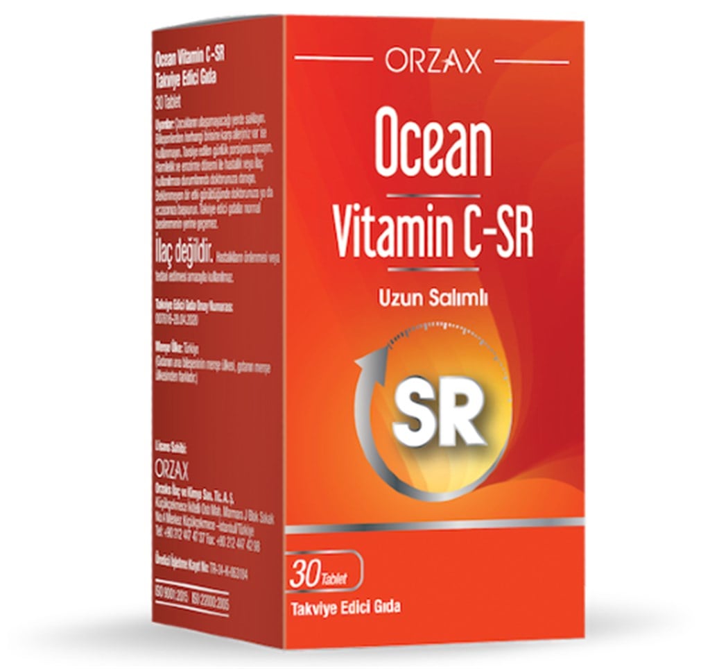 Ocean Vitamin C SR 500 mg 30 Tablet