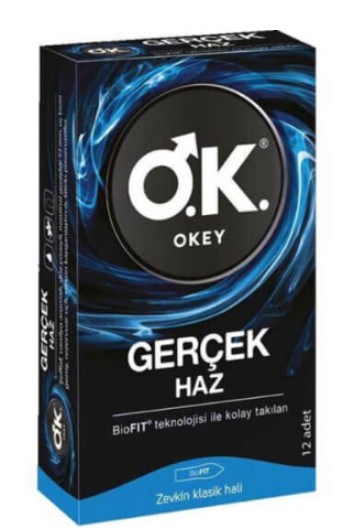 Okey Gerçek Haz Prezervatif 10 Adet