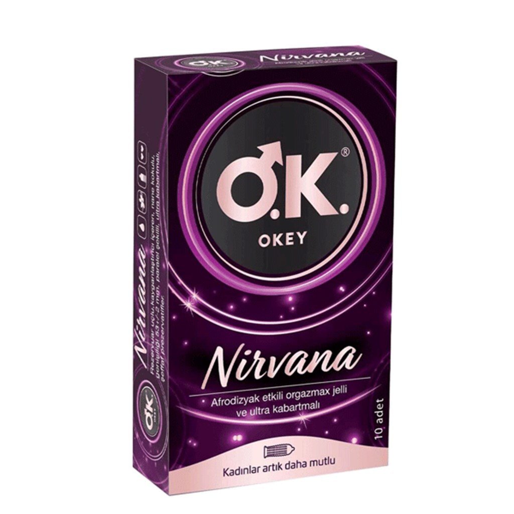 Okey Nirvana 10 Adet Prezervatif
