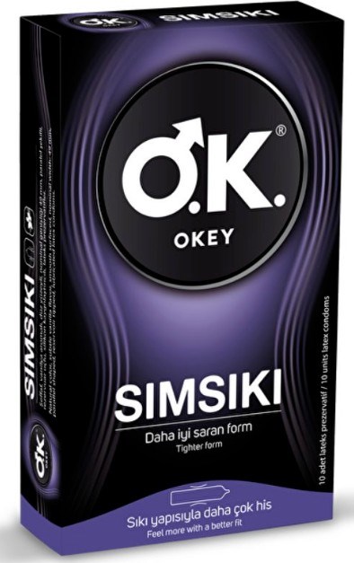Okey Sımsıkı Prezervatif 10'lu