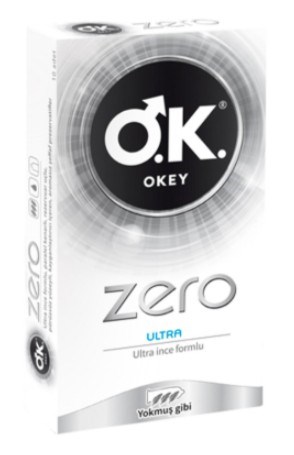 Okey Zero Ultra Prezervatif 10 Adet
