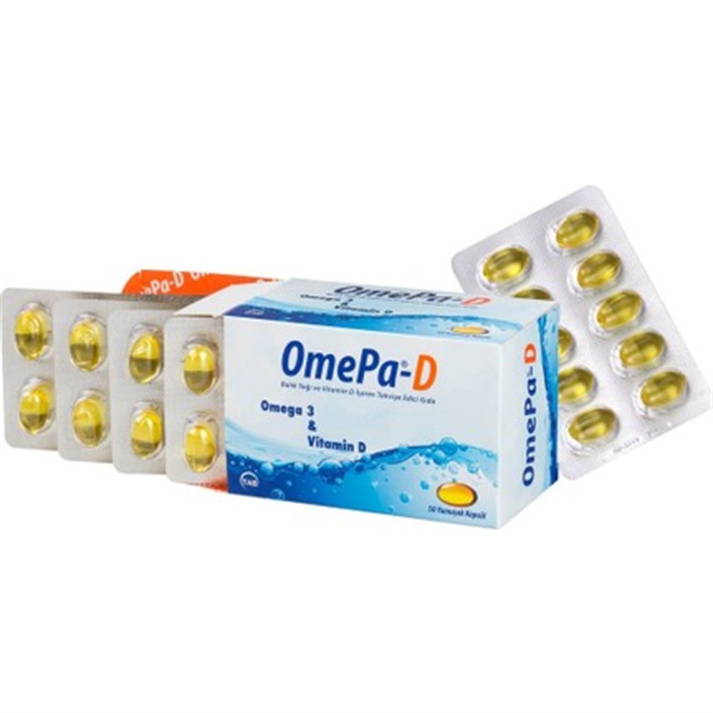 OMEPA-D OMEGA 3 & VİTAMİN D 50 KAPSÜL