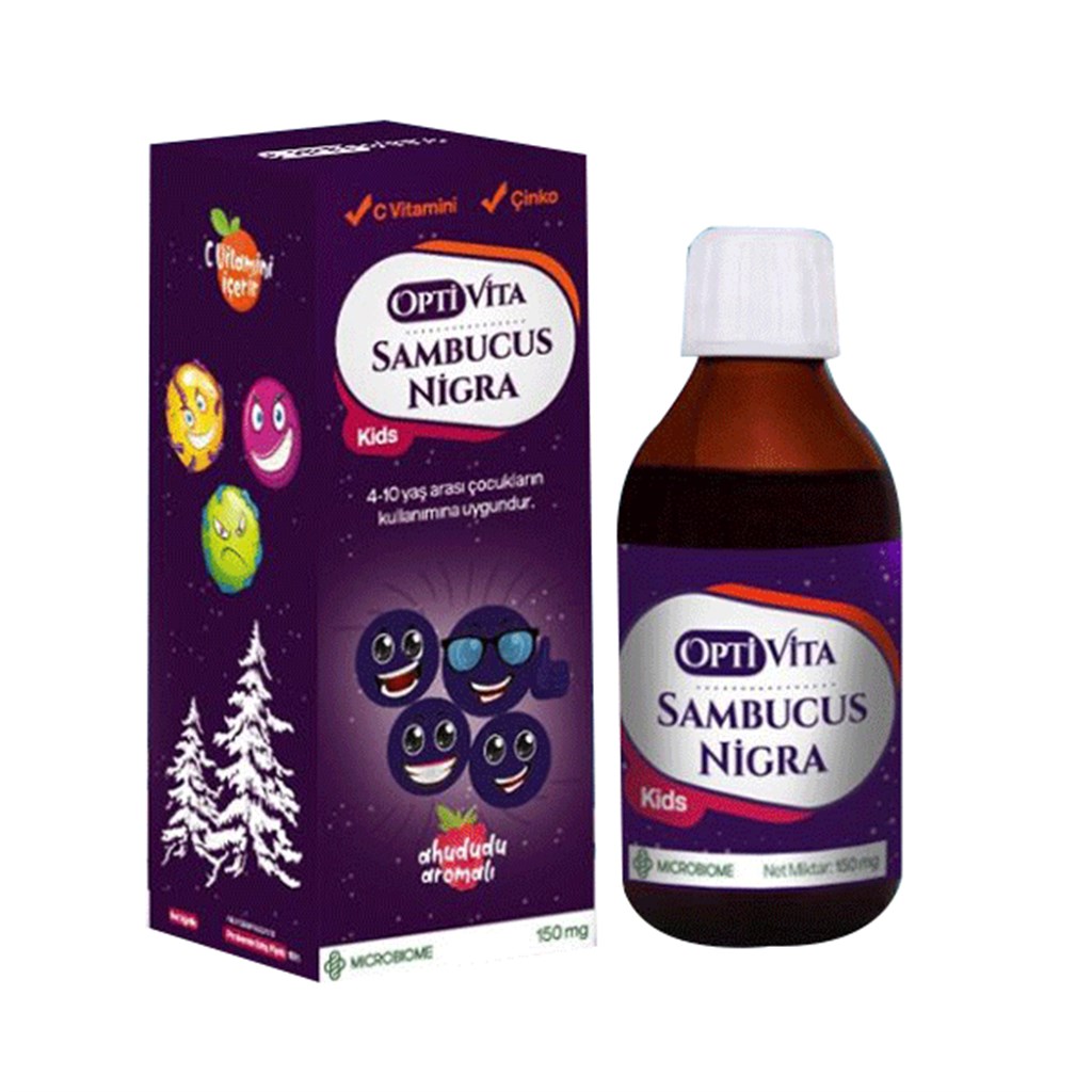 Optivita Sambucus Nigra Kids Şurup 150ml