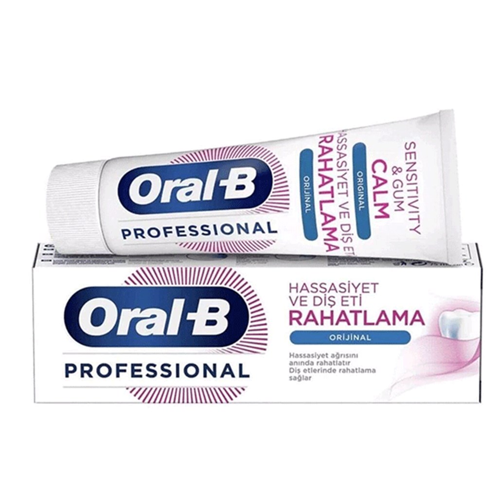Oral-B Professional Hassasiyet ve Diş Eti Rahatlama Orijinal Diş Macunu 75 ml