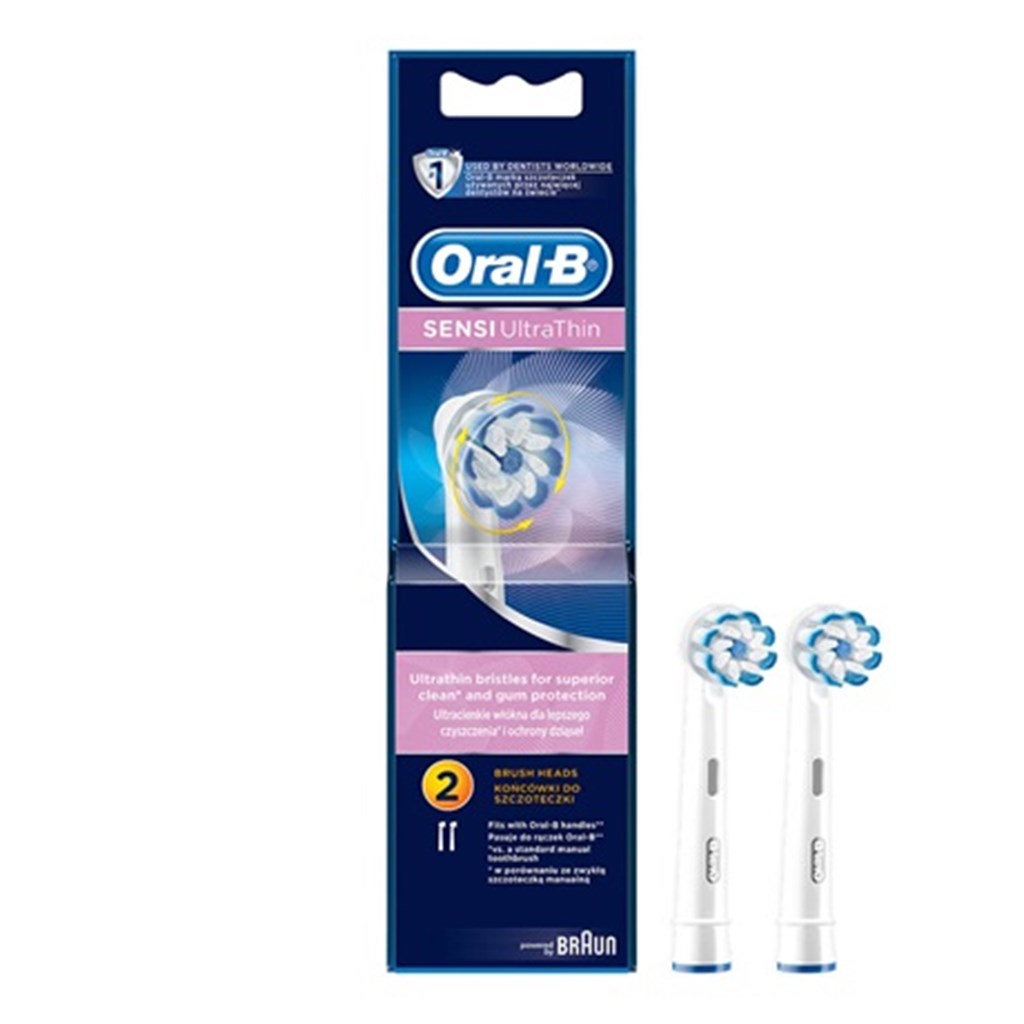 Oral-B Sensi UltraThin 2'Li Diş Fırçası Yedek Başlığı