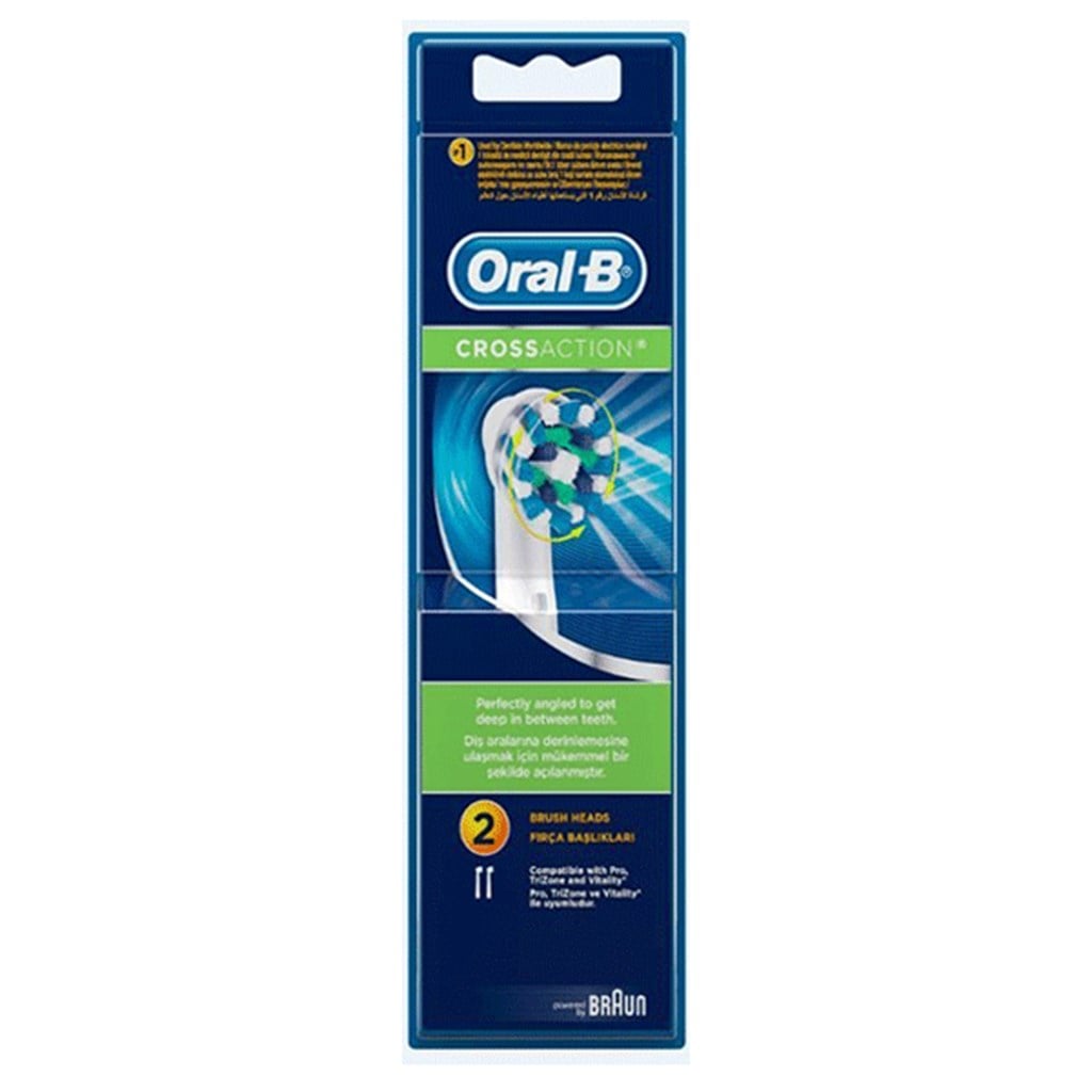 Oral-BOral-B Cross Action 4'lü Diş Fırçası Yedek Başlığı 50-2
