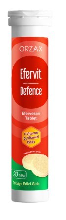 Orzax Efervit Defence 20 Efervesan Tablet