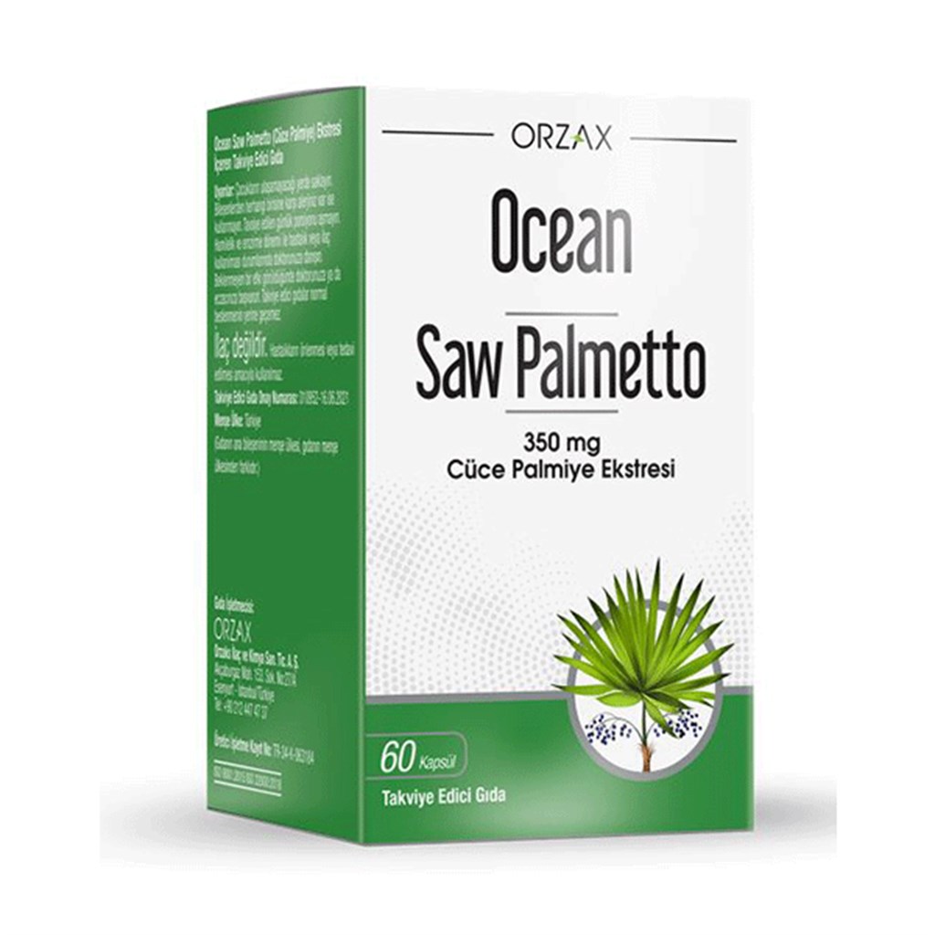 Orzax Ocean Saw Palmetto 60 Kapsül