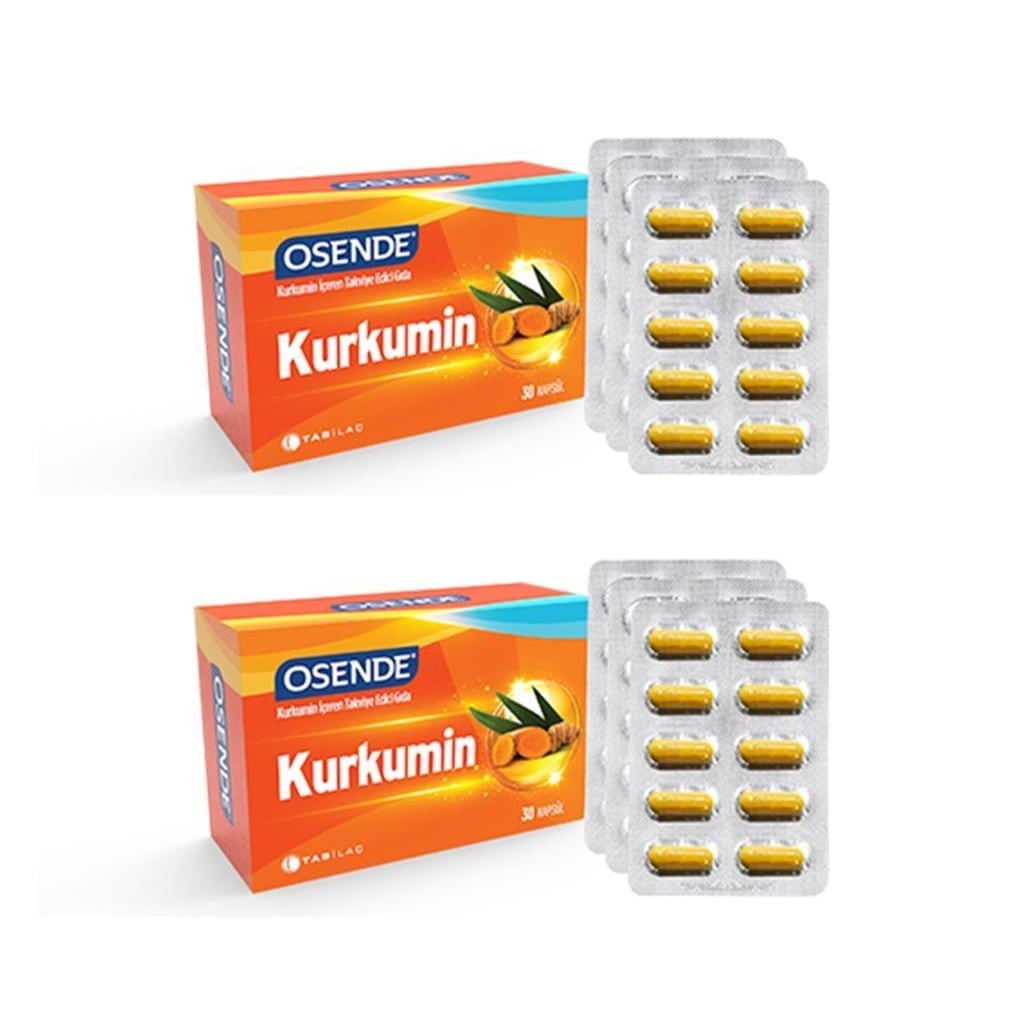 Osende Curcumin 30 Yumuşak Kapsül 2 Adet