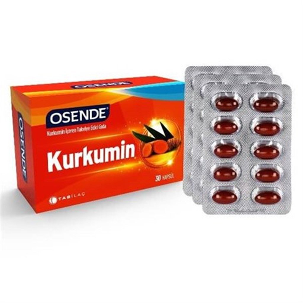 Osende KurKumin 30 Yumuşak Kapsül