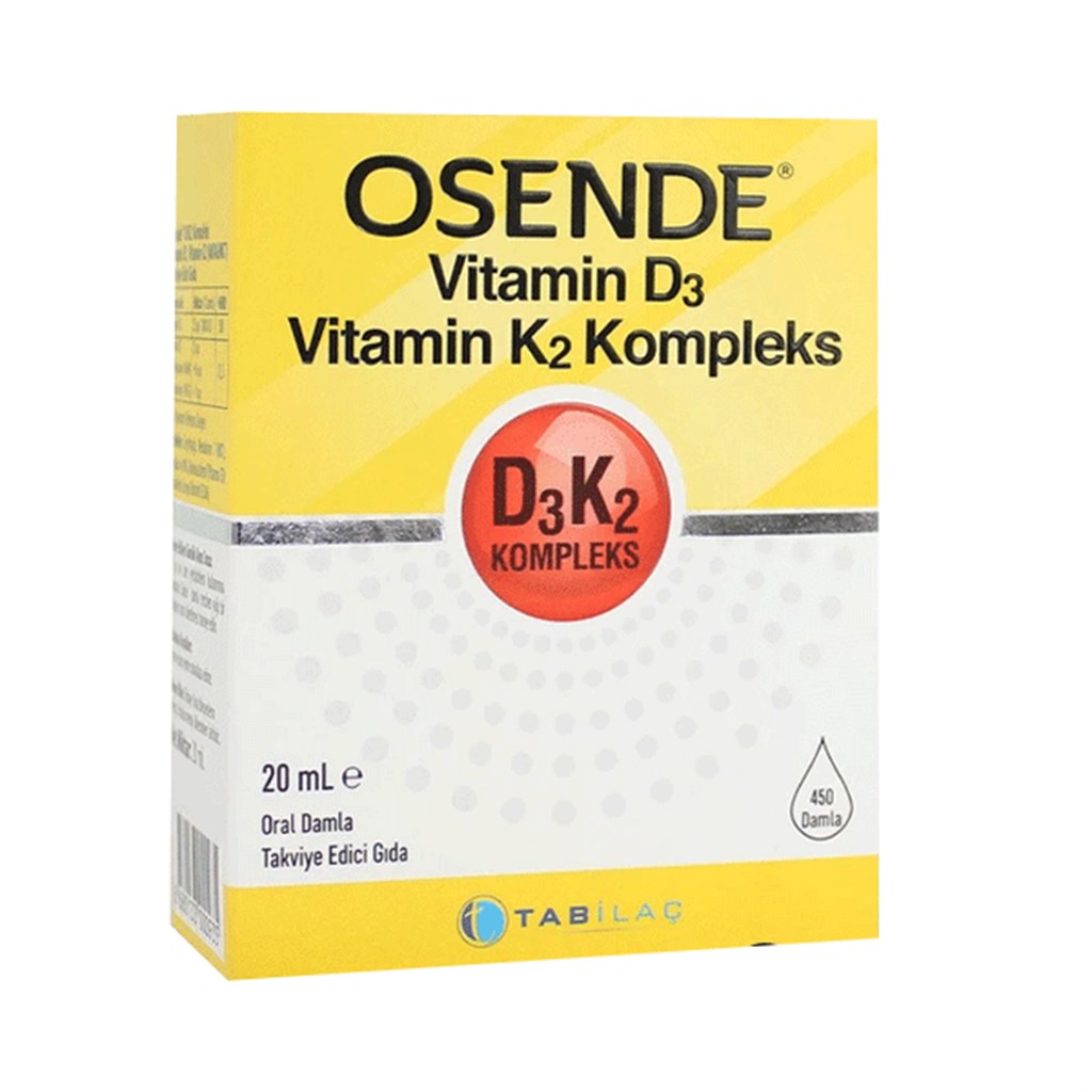 Osende D3 + K2 Kompleks 20 ml Damla