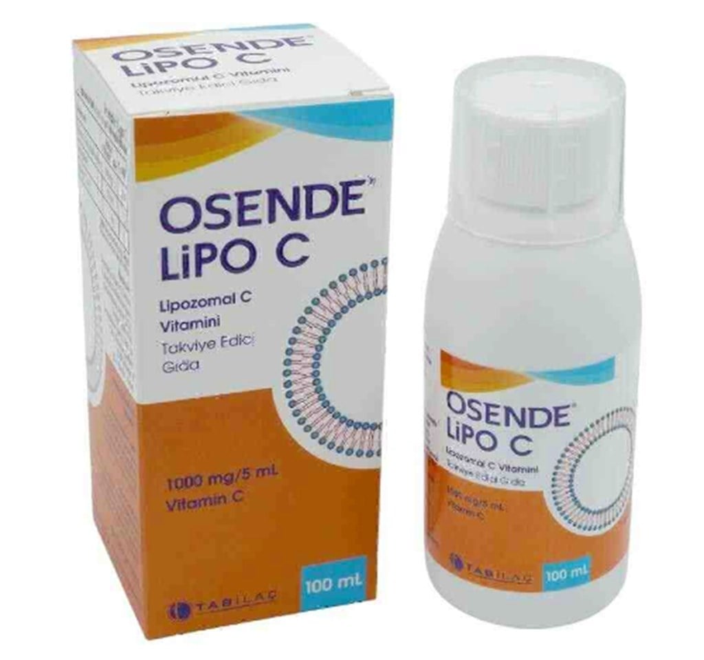 Osende Lipo Lipozomal C Vitamini 100 ml Şurup