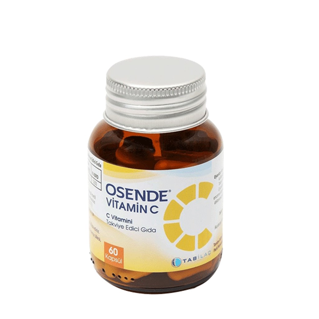Osende Vitamin C Takviye Edici Gıda 60 Kapsül