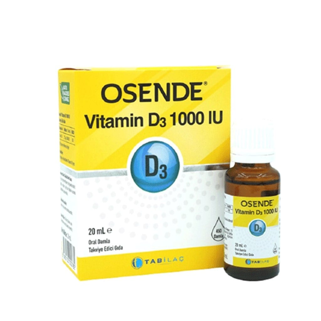 Osende Vitamin D3 1000 IU Damla 20 ml