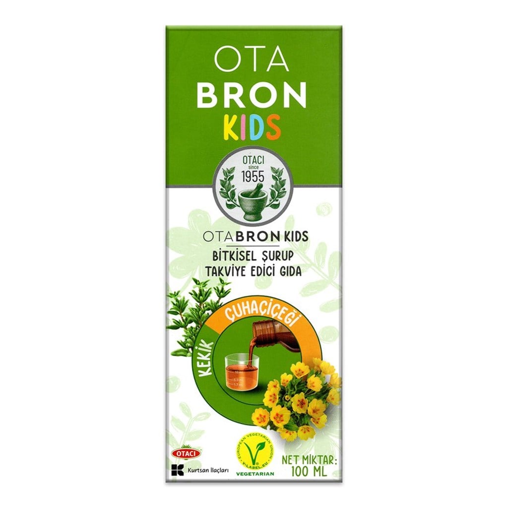 Otabron Kids Bitkisel Şurup 100ml