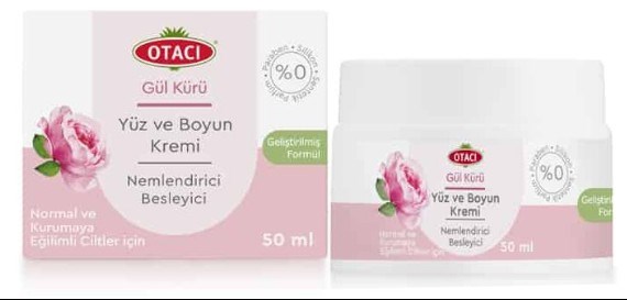 Otacı Gül Kürü Yüz ve Boyun Kremi 50ml
